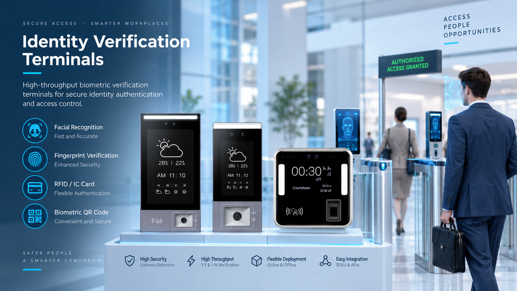 <font color="#121212" face="等线" size="5">Identity Verification Terminals</font>